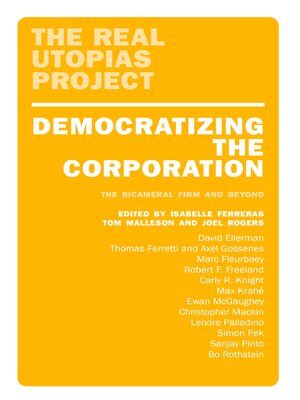 cover image of Democratizing the Corporation
